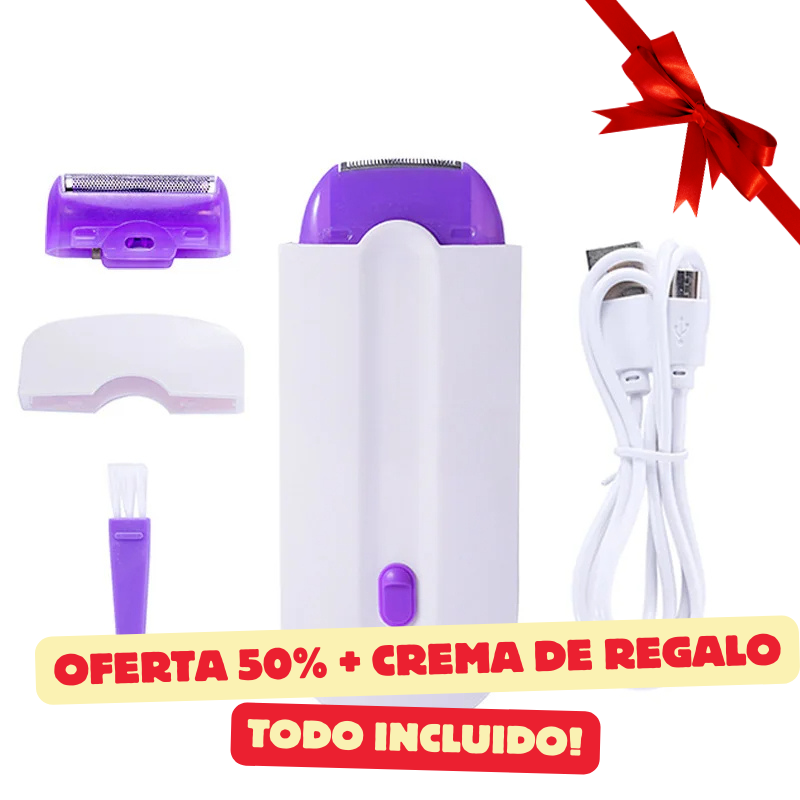 Depiladora Eléctrica Láser - NovaPro™ + (Crema de Regalo)