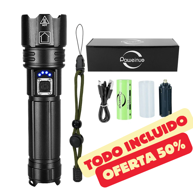 Set Linterna Táctica Laser - Military™