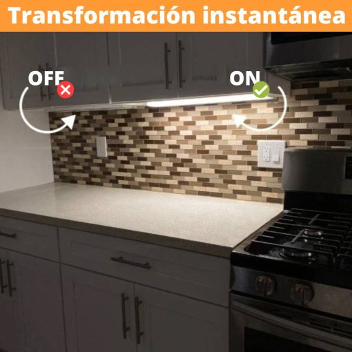 Luz LED con Sensor de Movimiento Recargable - 60CM